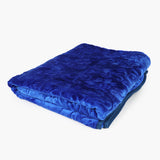 Harmony Plus Printed Rashal Blanket - Blue, Blanket, Chase Value, Chase Value