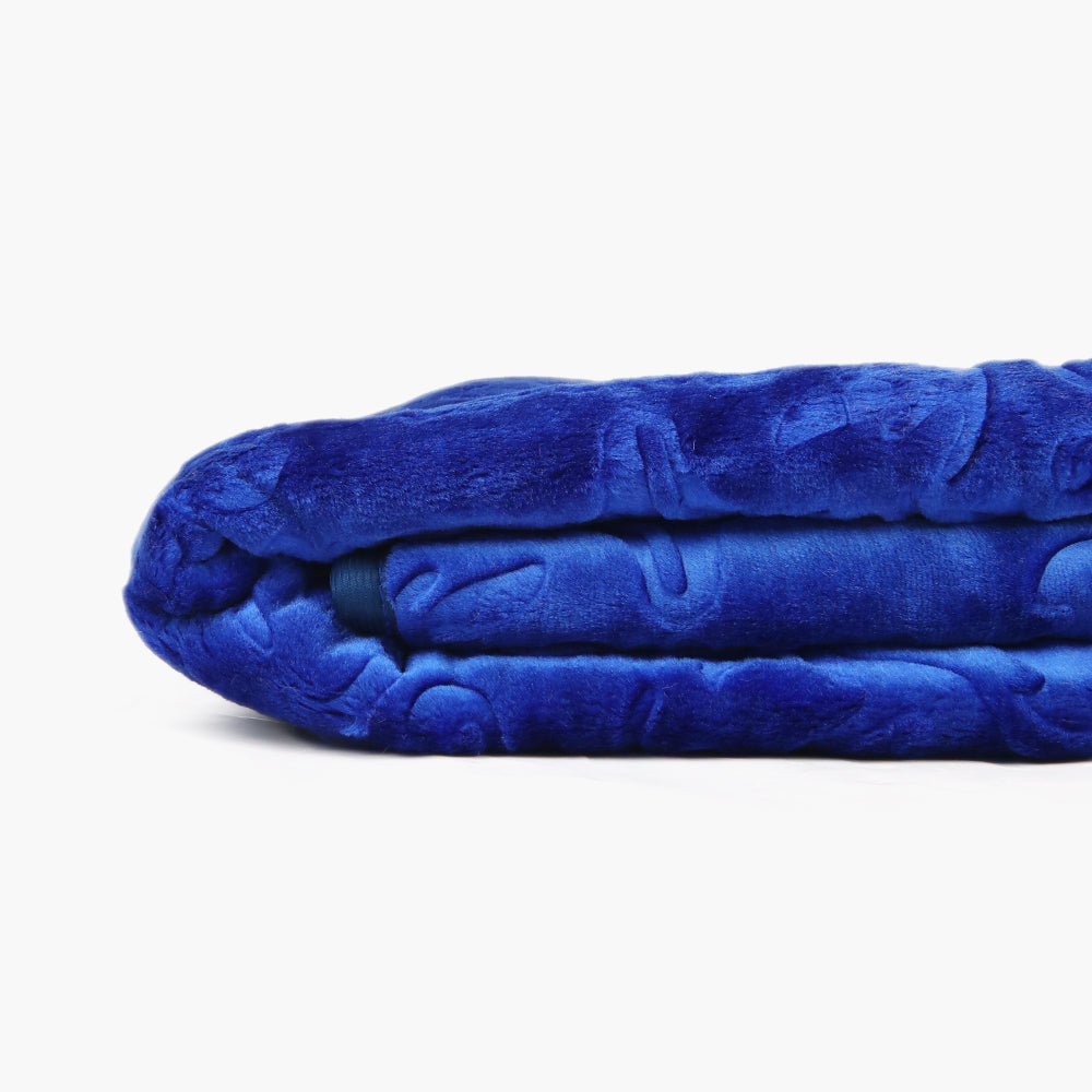 Harmony Plus Printed Rashal Blanket - Blue, Blanket, Chase Value, Chase Value