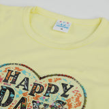 Girls Half Sleeves Suit - Yellow, Girls Suits, Chase Value, Chase Value