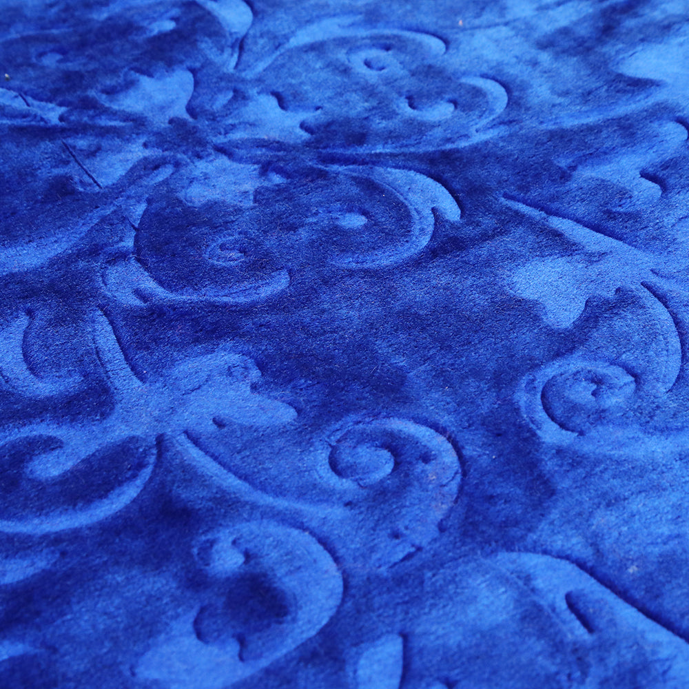 Harmony Plus Printed Rashal Blanket - Blue, Blanket, Chase Value, Chase Value