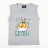 Boys Sando T-Shirt - Grey, Boys Sando, Chase Value, Chase Value