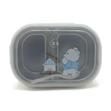 Lunch Box With Spoon- Beige, Tiffin Boxes & Bottles, Chase Value, Chase Value