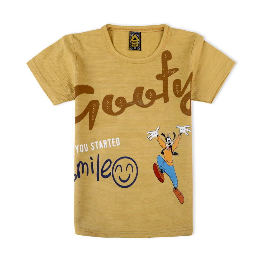 Valuable Boys Half Sleeves Suit - Mustard, Boys Sets & Suits, Chase Value, Chase Value