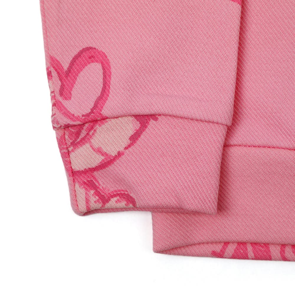 Girls Full Sleeves Sweat Shirt - Baby Pink, Girls Hoodies & Sweat Shirts, Chase Value, Chase Value