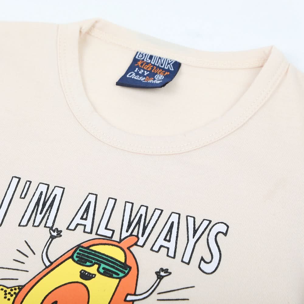 Boys Sando T-Shirt - Fawn, Boys Sando, Chase Value, Chase Value