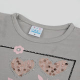 Girls Half Sleeves Suit - Grey, Girls Suits, Chase Value, Chase Value
