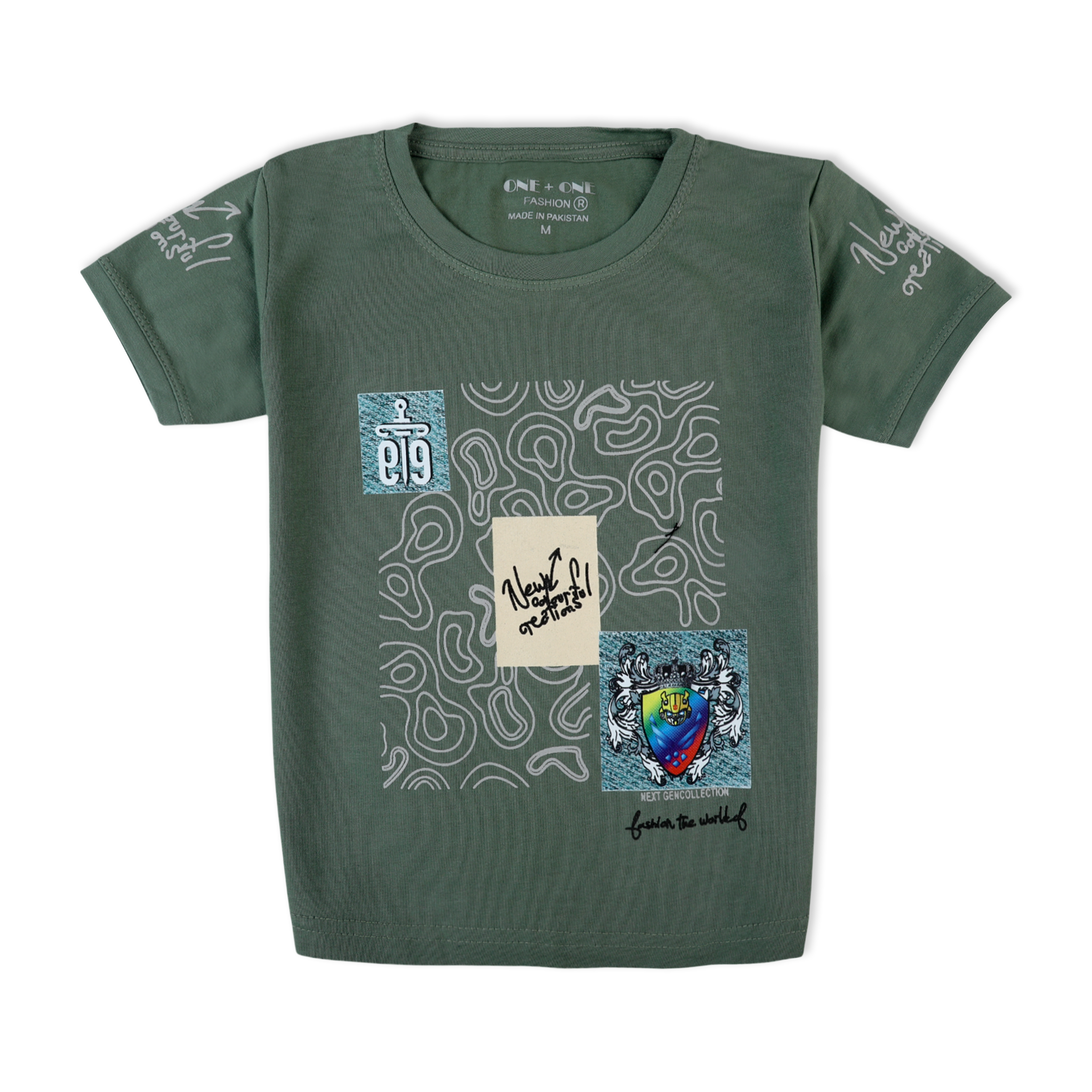Boys Half Sleeves Suit - Sea Green, Boys Sets & Suits, Chase Value, Chase Value