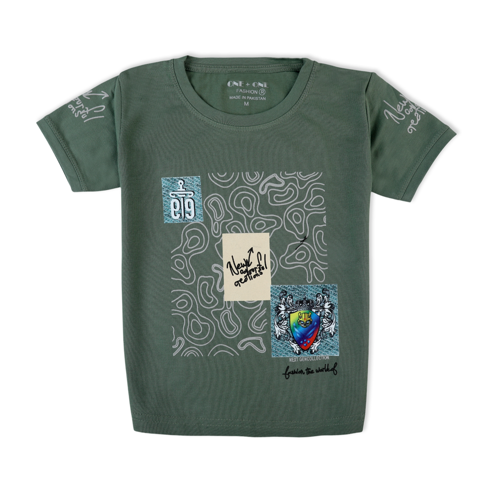 Boys Half Sleeves Suit - Sea Green, Boys Sets & Suits, Chase Value, Chase Value