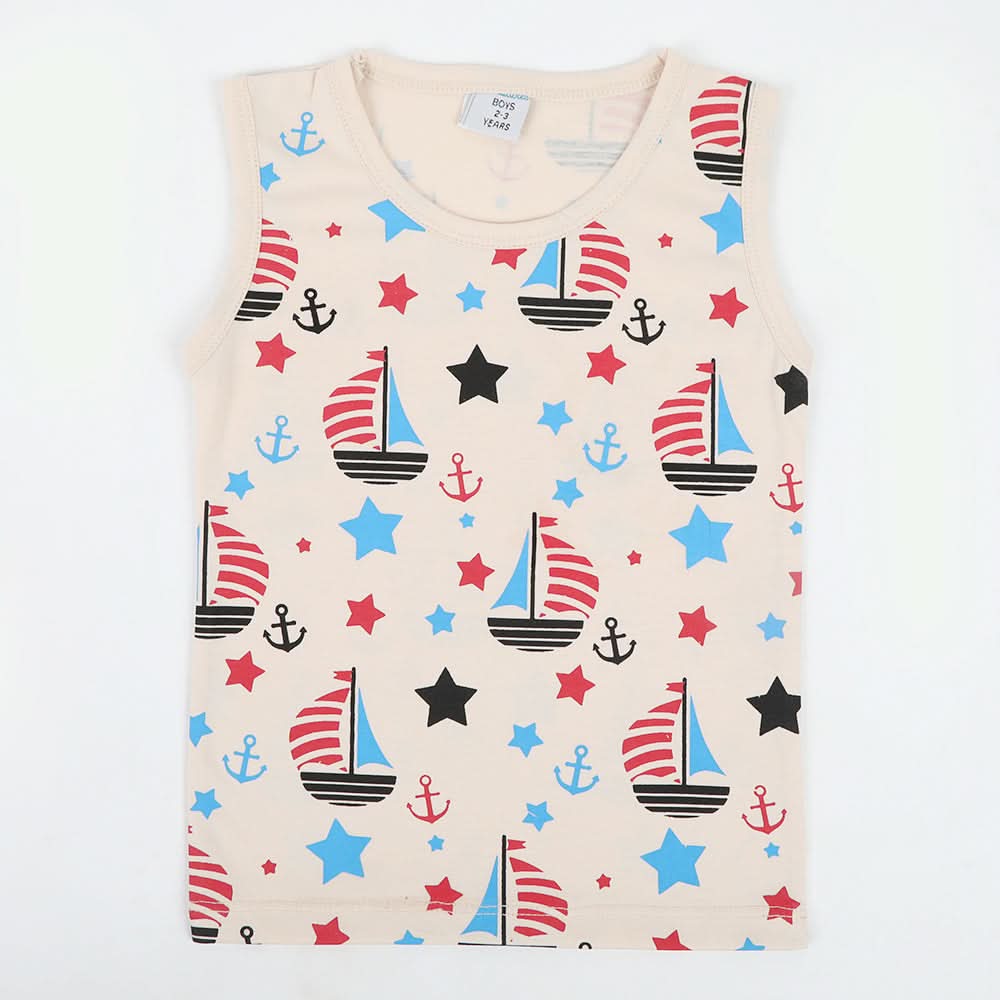 Boys Sando T-Shirt - Fawn, Boys Sando, Chase Value, Chase Value