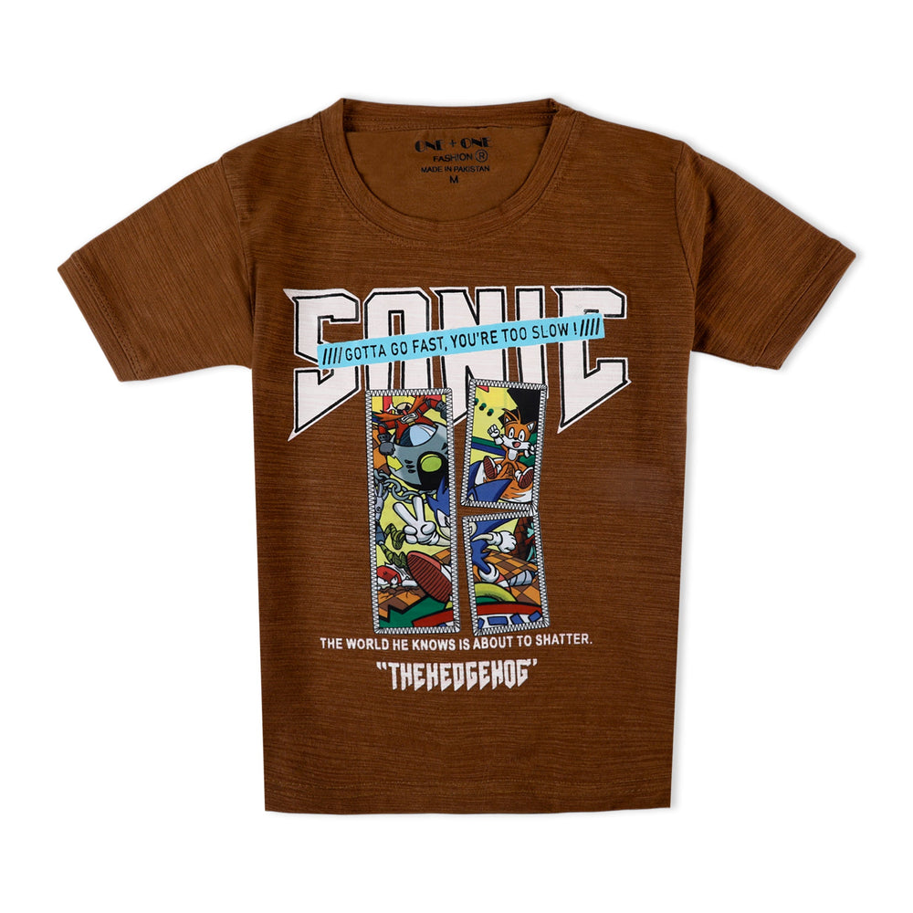 Boys Half Sleeves Suit - Brown, Boys Sets & Suits, Chase Value, Chase Value