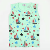 Boys Sando T-Shirt - Green, Boys Sando, Chase Value, Chase Value
