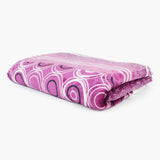 Supremo Embossed Flannel Blanket Double Bed - Purple, Blanket, Chase Value, Chase Value