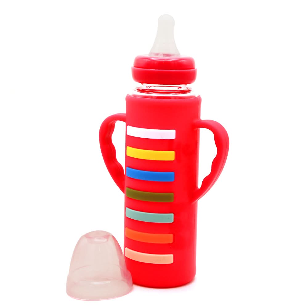 Feeder Bottle 240ml - Red, Feeding Supplies, Chase Value, Chase Value