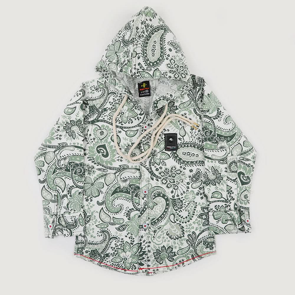 Boys Full Sleeves Hoodie - Green, Boys Hoodies & Sweat Shirts, Chase Value, Chase Value