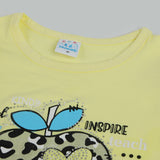 Girls Half Sleeves Suit - Yellow, Girls Suits, Chase Value, Chase Value