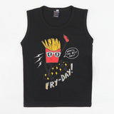 Boys Sando T-Shirt - Black, Boys Sando, Chase Value, Chase Value