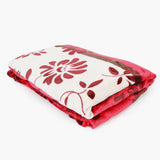 Supremo Embossed Flannel Blanket Double Bed - Maroon, Blanket, Chase Value, Chase Value