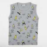 Boys Sando T-Shirt - Grey, Boys Sando, Chase Value, Chase Value