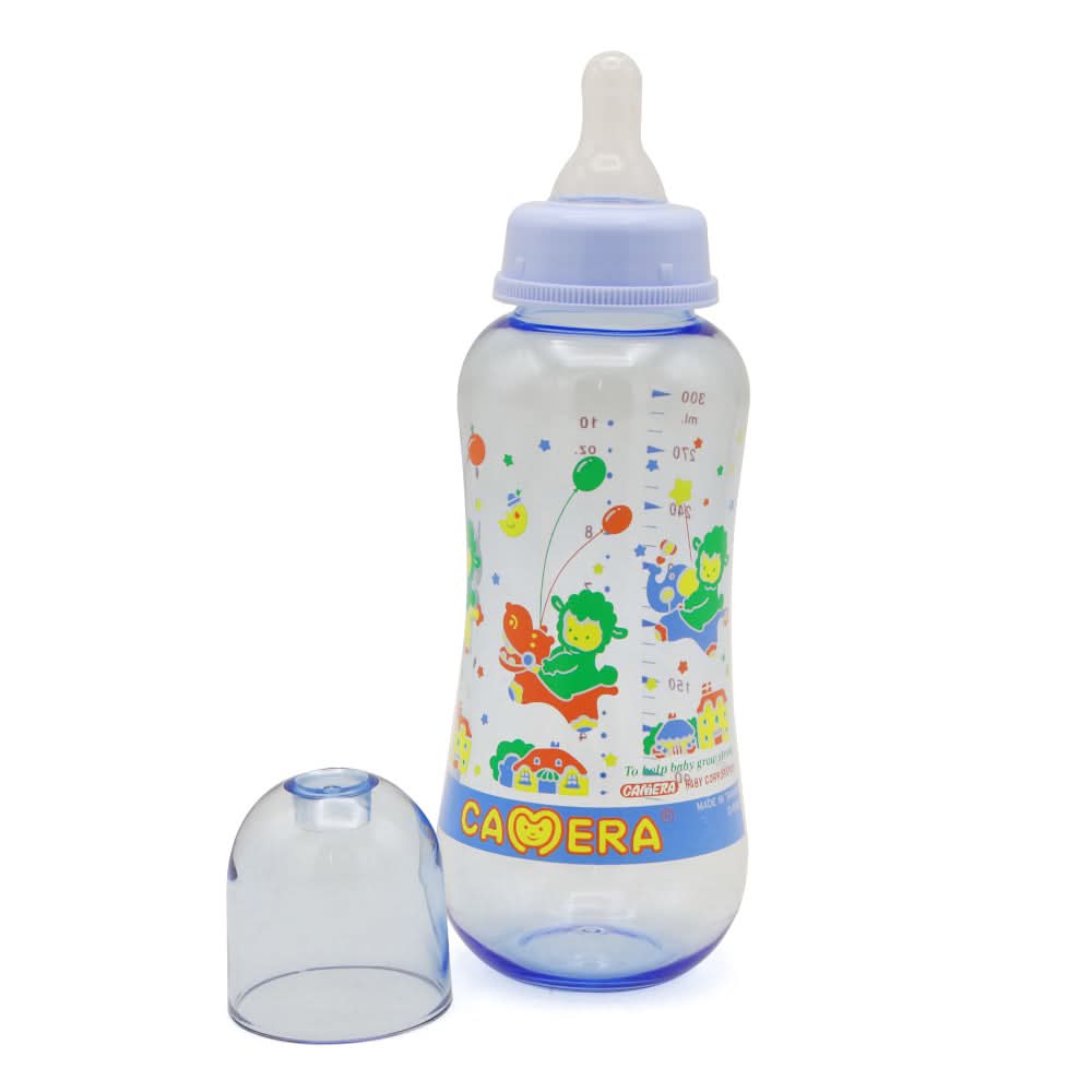 Camera Bottle Stream Line 300ml/10oz - Blue, Feeding Supplies, Chase Value, Chase Value