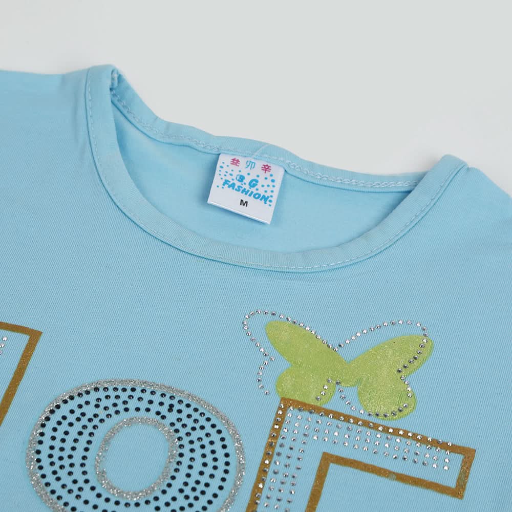 Girls Half Sleeves Suit - Blue, Girls Suits, Chase Value, Chase Value