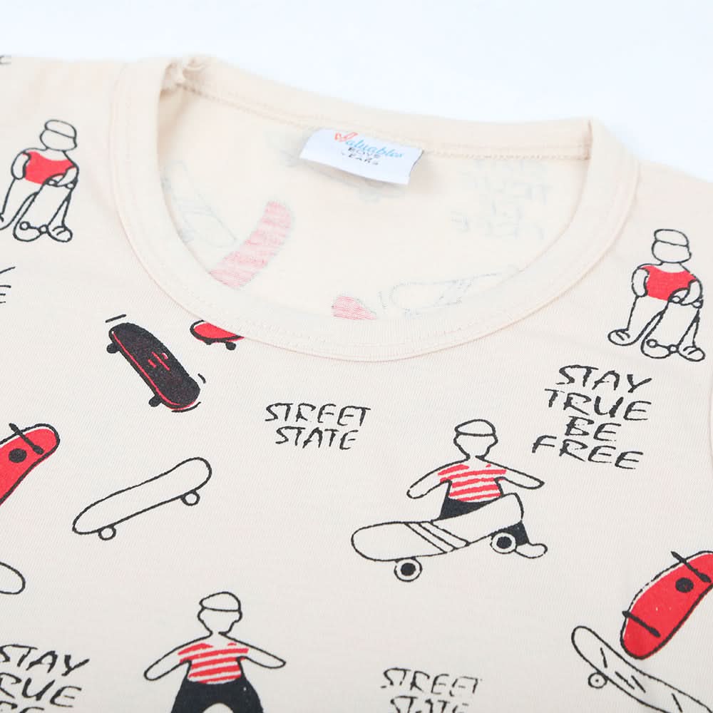Boys Sando T-Shirt - Fawn, Boys Sando, Chase Value, Chase Value