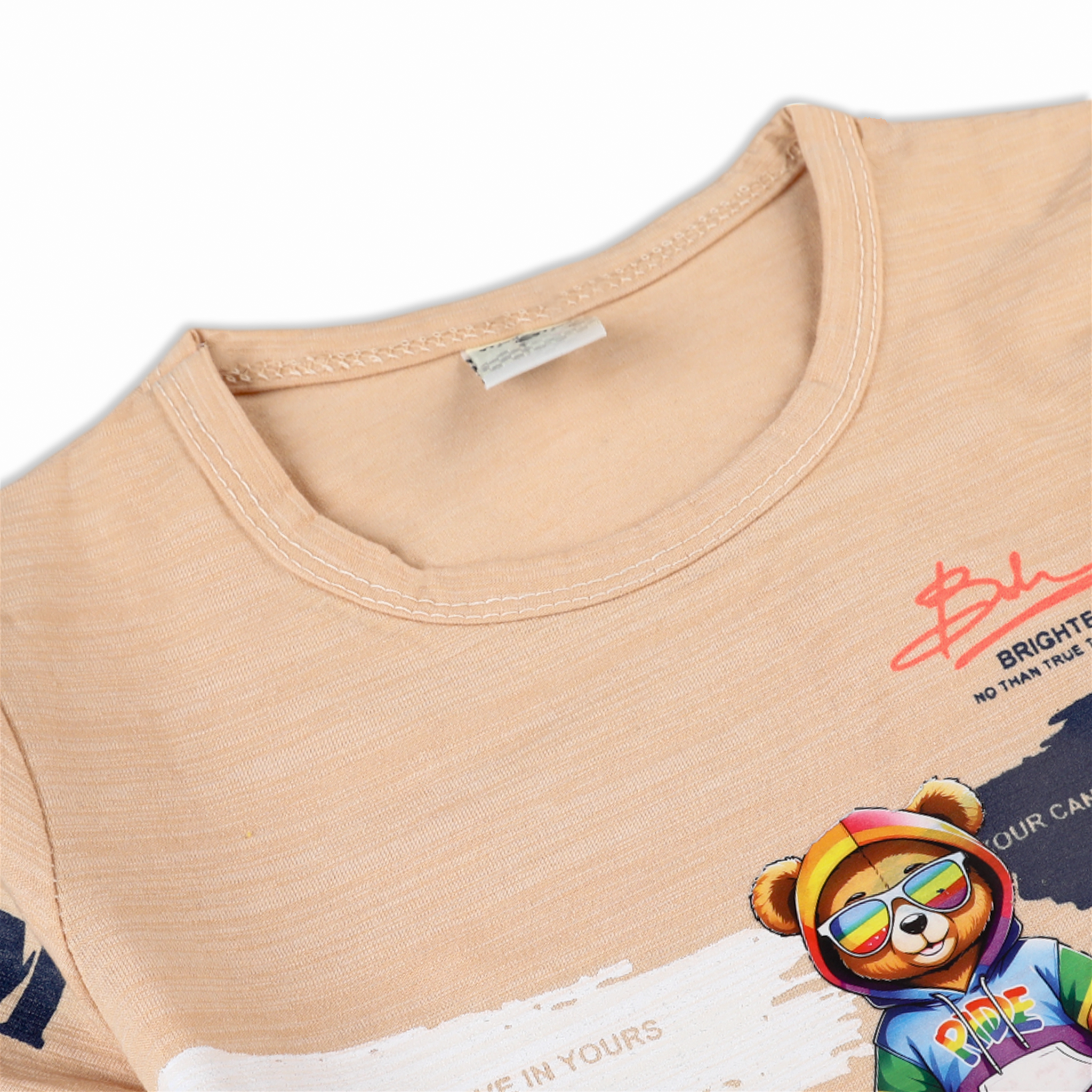 Valuable Boys Half Sleeves Suit - Light Brown, Boys Sets & Suits, Chase Value, Chase Value