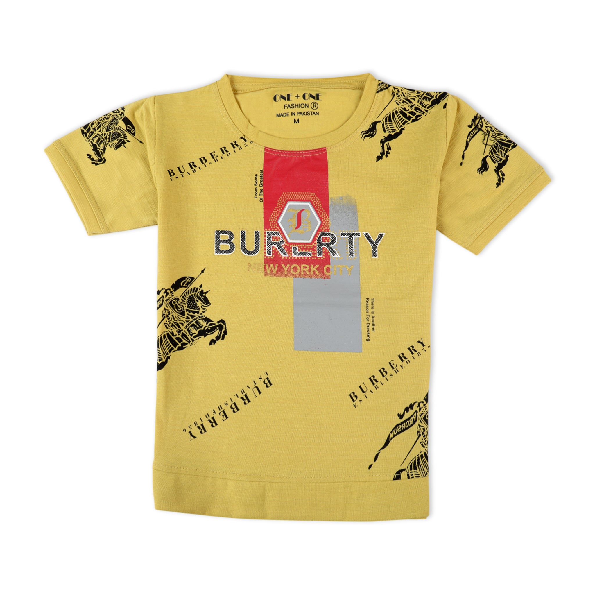 Boys Half Sleeves Suit - Yellow, Boys Sets & Suits, Chase Value, Chase Value