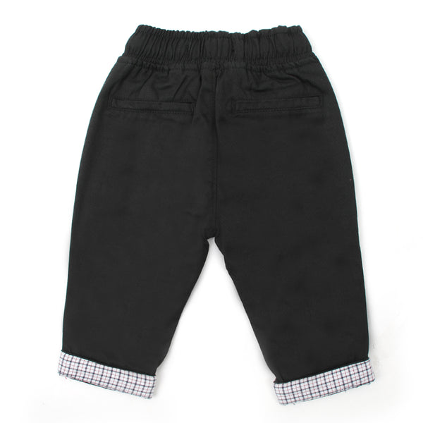 Eminent Newborn Boys Cotton Pant - Black