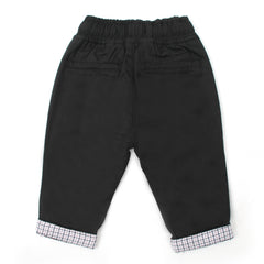 Eminent Newborn Boys Cotton Pant - Black