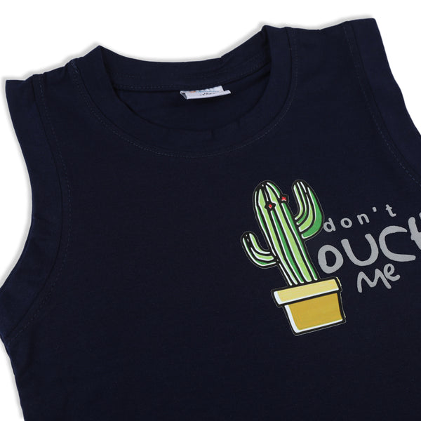 Valuable Boys Sando - Navy Blue