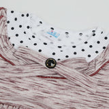 Girls Half Sleeves Suit - Maroon, Girls Suits, Chase Value, Chase Value