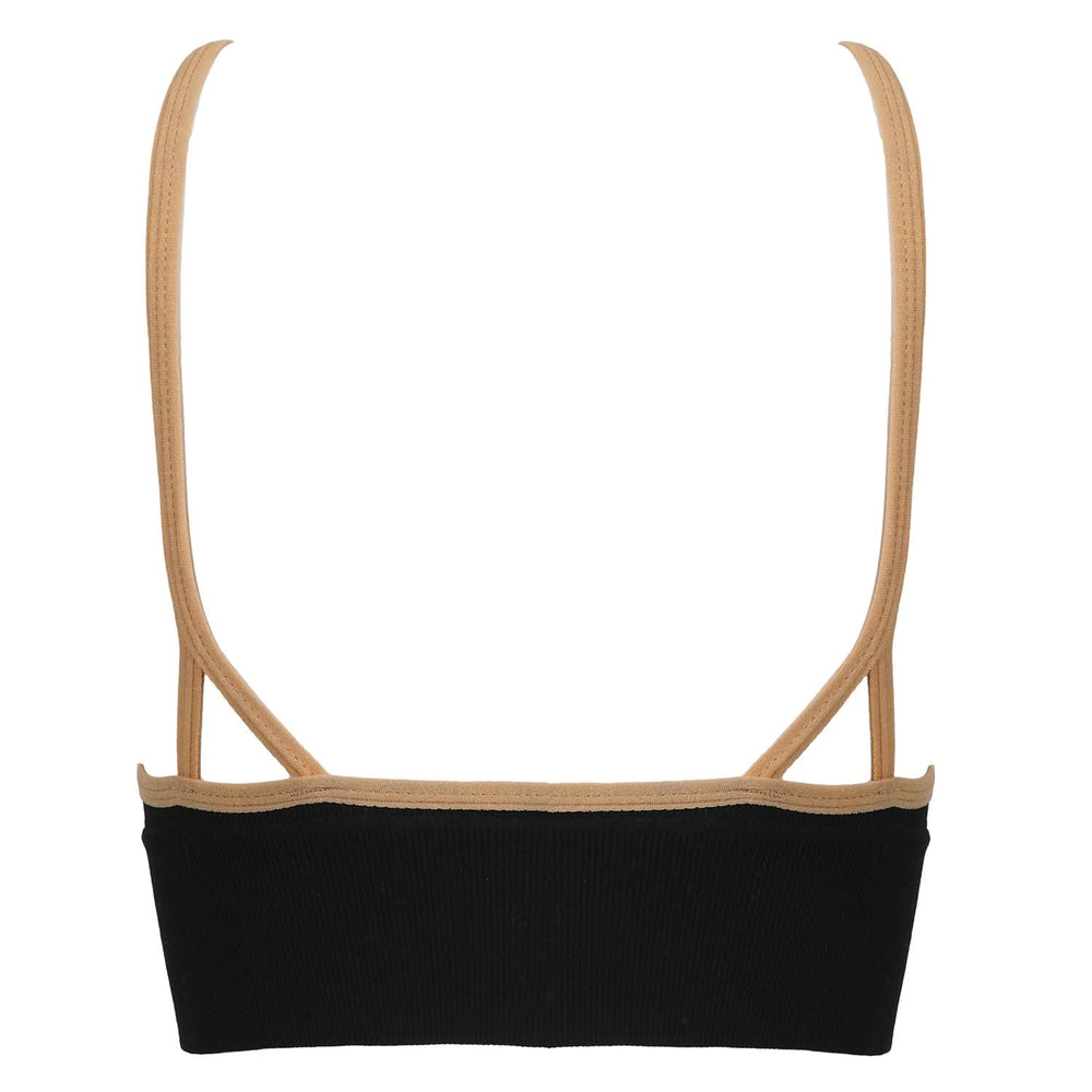 Women's Sport Zip Bra - Black, Women Bras, Chase Value, Chase Value