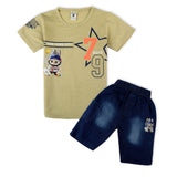 Valuable Boys Half Sleeves Suit - Light Green, Boys Sets & Suits, Chase Value, Chase Value