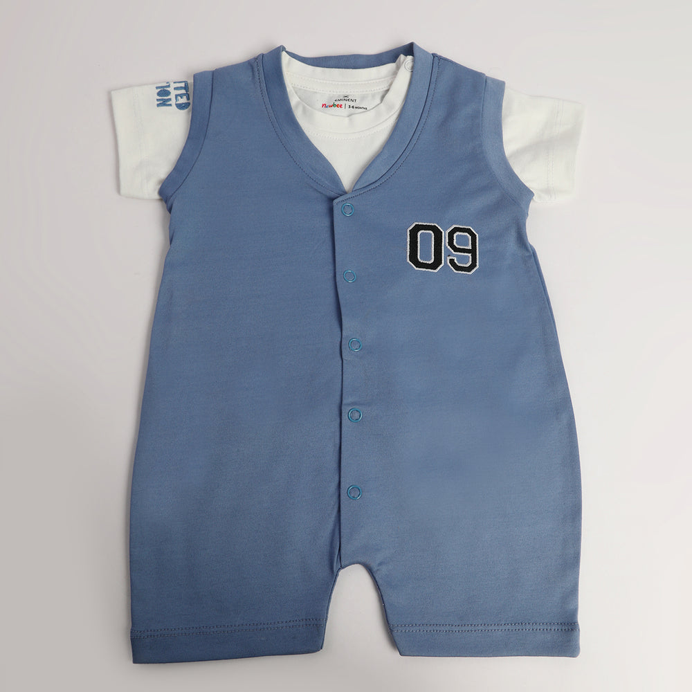 Eminent Newborn Boys Romper - Blue, Newborn Boys Rompers, Eminent, Chase Value