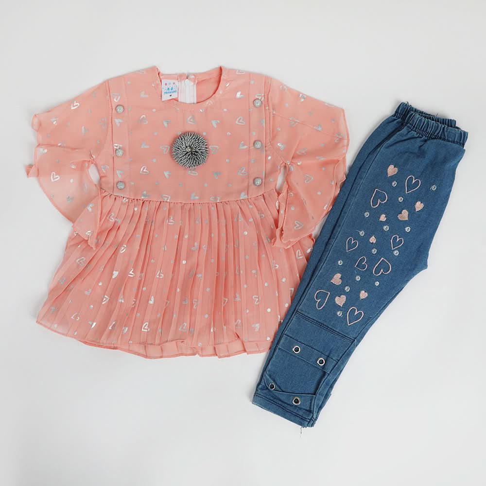 Girls Pant Suit - Pink, Girls Suits, Chase Value, Chase Value