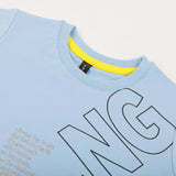 Boys Half Sleeves T-Shirt - Sky Blue, Boys T-Shirts, Chase Value, Chase Value