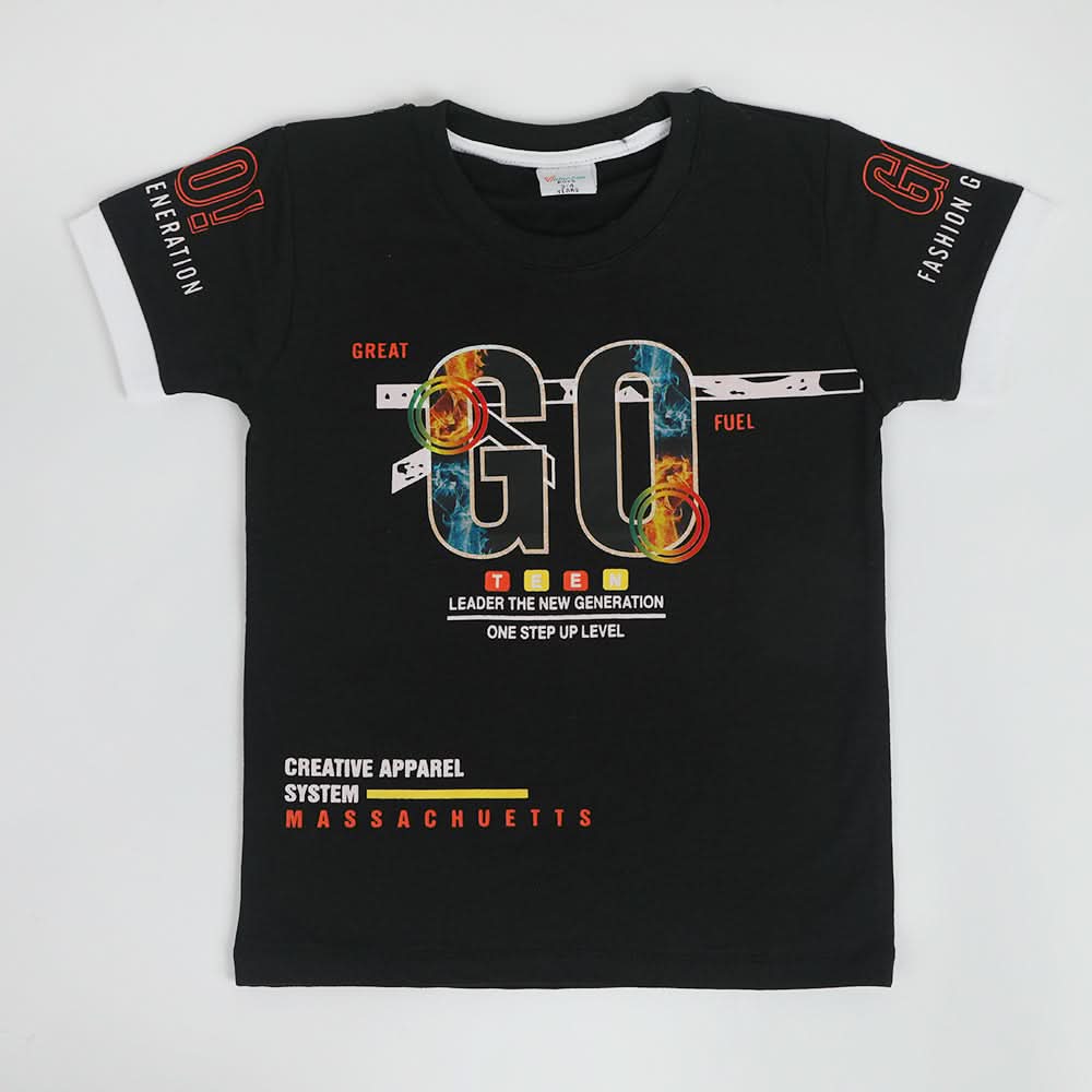 Boys T-Shirt - Black, Boys T-Shirts, Chase Value, Chase Value
