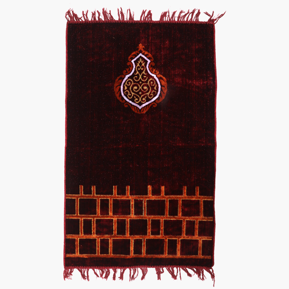 Ja-e-Namaaz Prayer Mat - Maroon, Prayer Accessories, Chase Value, Chase Value