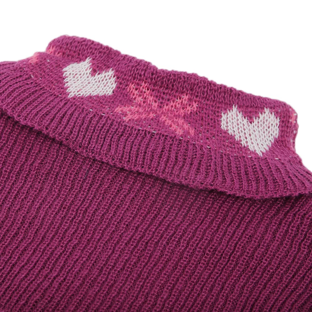 Newborn Girls Full Sleeves Sweater Suit - Purple, Newborn Girls Sets & Suits, Chase Value, Chase Value