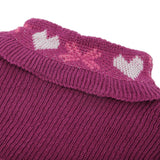 Newborn Girls Full Sleeves Sweater Suit - Purple, Newborn Girls Sets & Suits, Chase Value, Chase Value