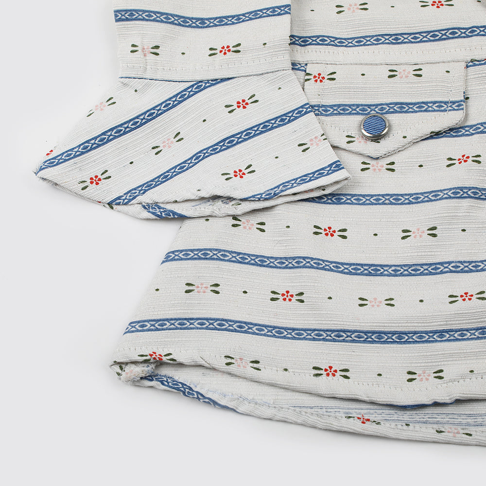 Girl Full Sleeve Co-Ord Set - White, Girls Suits, Chase Value, Chase Value