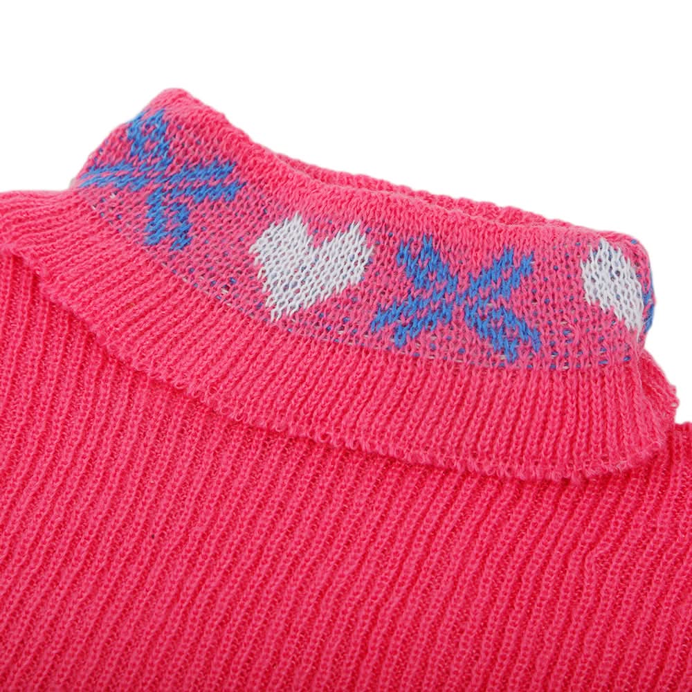 Newborn Girls Full Sleeves Sweater Suit - Pink, Newborn Girls Sets & Suits, Chase Value, Chase Value