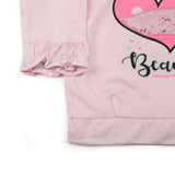 Girl Full Sleeves Tight Suit - Baby Pink, Girls Suits, Chase Value, Chase Value