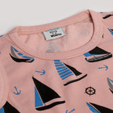 Newborn Boys Sando - Pink, Newborn Boys Shirts & T-Shirts, Chase Value, Chase Value
