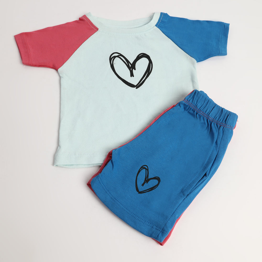 Eminent Newborn Girls Half Sleeves Suit - Vepour Blue, Newborn Girls Sets & Suits, Eminent, Chase Value