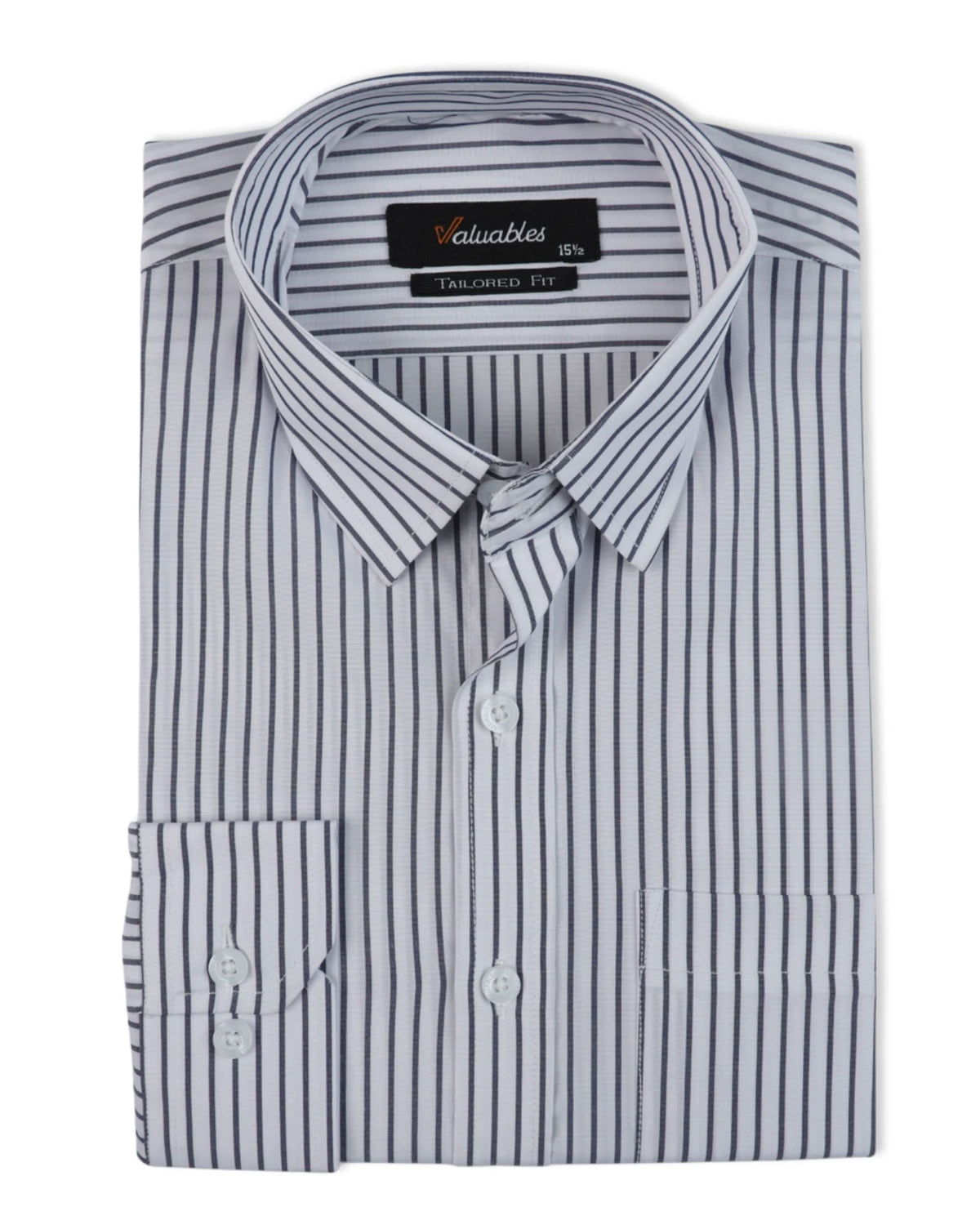 Valuable Men's Formal Stripe Shirt, Men's Shirts, Chase Value, Chase Value