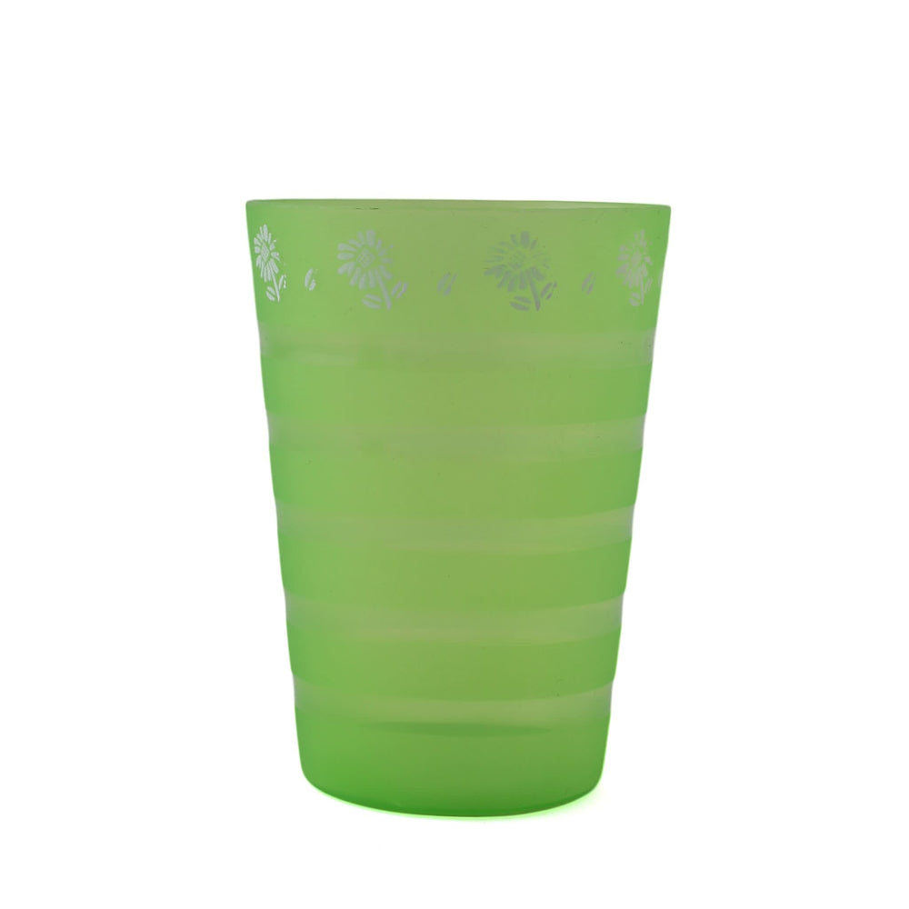 Plastic Flower Glass Pack Of 6, Jug & Glasses, Chase Value, Chase Value