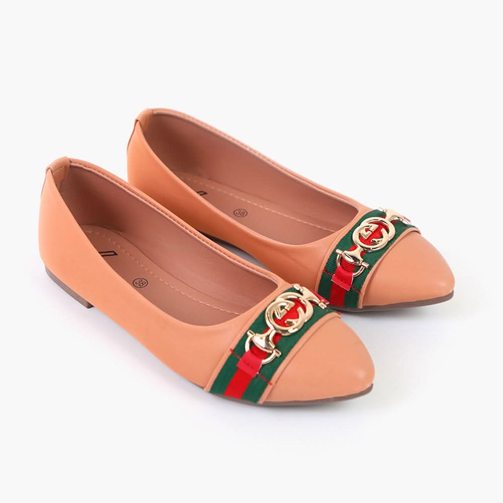 Women's Pump - Peach, Women Pumps, Chase Value, Chase Value