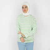 Women's Full Sleeves Hoodie Jacket - Light Green, Women Jackets, Chase Value, Chase Value