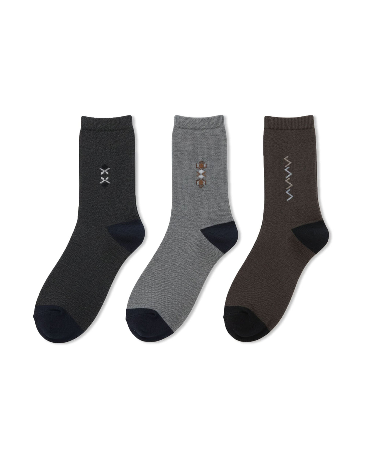 Valuables Long Socks Pack of 3, Men's Men's Socks, Chase Value, Chase Value
